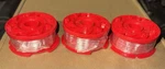 Craftsman 0.080 Twist Line Replacement Spools, 3 Pack. Fixed Price $14.99.