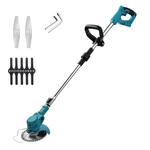 Cordless Lawn Mower Handheld Electric Grass Trimmer Adjustable Garden Tools For. Fixed Price $69.84.