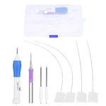 Punch Needle Kit, Embroidery Floss Cross Stitching Pen Craft Tool Set.... Fixed Price $22.54.