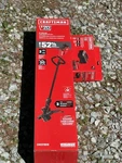 Craftsman V20 20V 13IN Weed Wacker W/battery And Charger Straight Shaft Trimmer. Fixed Price $74.99.