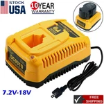 For Dewalt DC9310 7.2 VOLT-18 Fast Charger Xrp Nimh Nicd Battery DC9096 Us. Fixed Price $19.90.