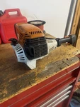 Stihl Km 131 Gas 4-STROKE Kombi Powerhead W/ Shaft, Strap, Trimmer. Fixed Price $346.50.
